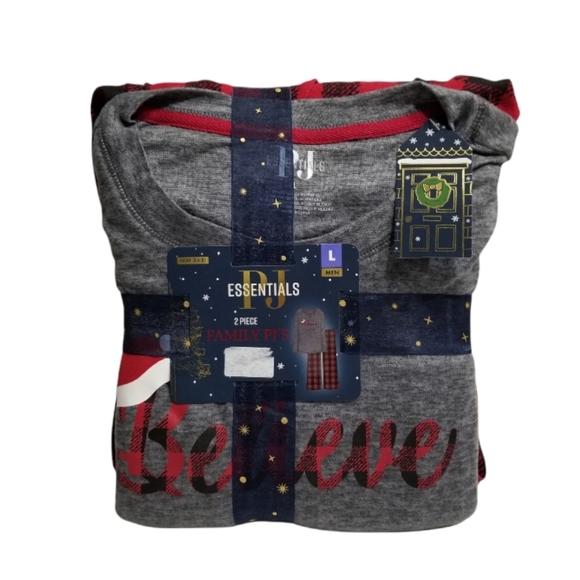 Other - Christmas 2 Piece Plaid Pajama Set  Large